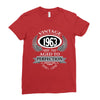 vintage quality without compromise 1963 aged to perfection Ladies Fitted T-Shirt