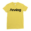 analog Ladies Fitted T-Shirt