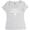 varsity blernsball Women's Triblend Scoop T-shirt