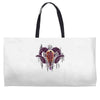 seriously strange ram Weekender Totes