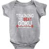 dragon ball z t shirt, train insaiyan t shirt training to beat goku dr Baby Onesie