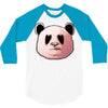 panda in love 3/4 Sleeve Shirt