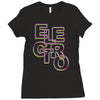 electro Ladies Fitted T-Shirt