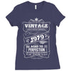 Vintage Aged To Perfection 1979 Ladies Fitted T-Shirt