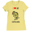 chupacabra Ladies Fitted T-Shirt
