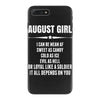 Super August Girl iPhone 7 Plus Case