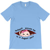 August Peeking Out Asian Baby Girl T-Shirt
