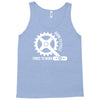 born to cycle forced to work Tank Top