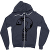 question mark Zipper Hoodie