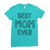 best mom ever Ladies Fitted T-Shirt