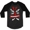 addict x mysterious al mask 3/4 Sleeve Shirt