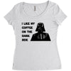 Darth Vader Women's Triblend Scoop T-shirt