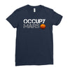 elon musk occupy mars Ladies Fitted T-Shirt
