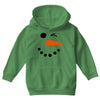 snowman face Youth Hoodie