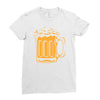 iowa city beer Ladies Fitted T-Shirt