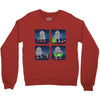 saving the world, one small step at a time Crewneck Sweatshirt