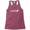 evolution of motorbike Racerback Tank