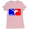 chunli nba style Ladies Fitted T-Shirt