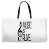 music lover Weekender Totes
