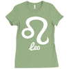 leo zodiac Ladies Fitted T-Shirt