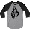 uncle sam 3/4 Sleeve Shirt