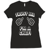 trust me chef Ladies Fitted T-Shirt