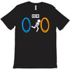portal bathroom parody video game T-Shirt