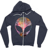 Psychic Alien Galaxy Zipper Hoodie