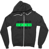 i'm just waiting for aliens to abduct me Zipper Hoodie