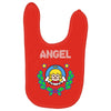 angel christmas Baby Bibs