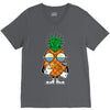 pineapple summer V-Neck Tee