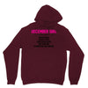December Girl Hated By Many Unisex Hoodie