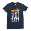 slice slice baby Ladies Fitted T-Shirt