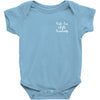 kale'em with kindness pocket Baby Bodysuit