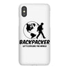 Backpacker Let's Explore The World iPhoneX