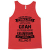 Super Cool Gran Of A Freaking Awesome Grandson Tank Top