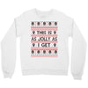 Emo Gothic Ugly Christmas Sweater Crewneck Sweatshirt