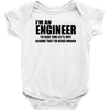 engineer funny t shirt engineers are never wrong t shirt shirt funny t Baby Onesie