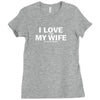 I Love It When My Wife Lets Me Go Climbing Ladies Fitted T-Shirt