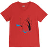 Fish Holdup V-Neck Tee