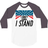 I Don't Kneel 3/4 Sleeve Shirt