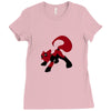 deadpool Ladies Fitted T-Shirt
