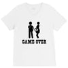 game over  funny pregnancy V-Neck Tee