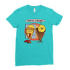posh pizza (colab with rpadame) Ladies Fitted T-Shirt