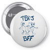 peanut butter and jelly bff Pin-back button