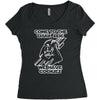 come to the dark side we have cookies funny Women's Triblend Scoop T-shirt