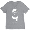 adolf hipster hitler geek V-Neck Tee