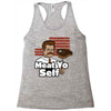meat yo self! Racerback Tank