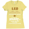 leo hated by many wanted by plenty disliked by some confronted by none Ladies Fitted T-Shirt