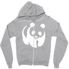 panda bear sticker vinyl decal   cute animal art car window bumper Zipper Hoodie